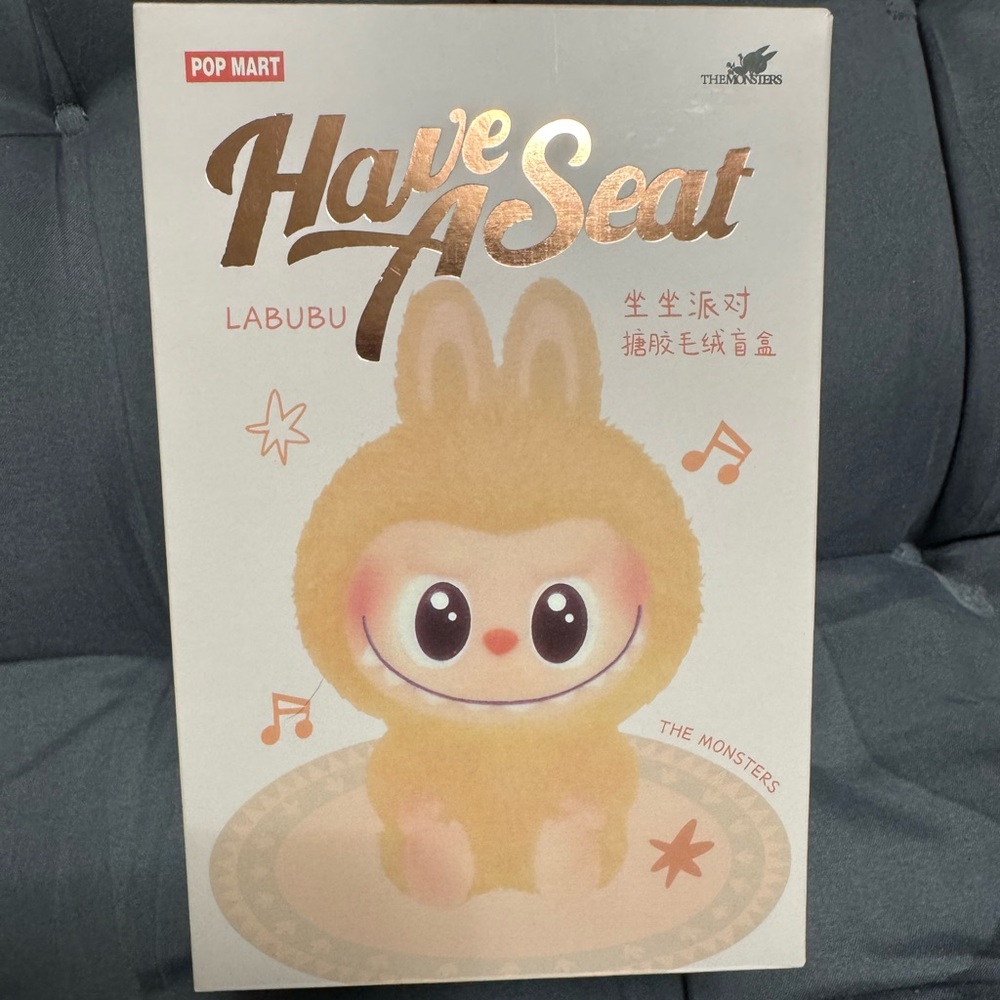 Pop Mart Labubu Yellow Action Figure